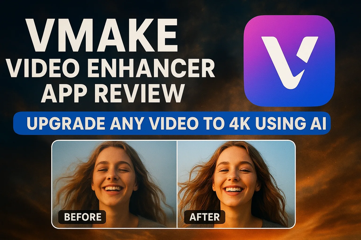 VMake Video Enhancer App